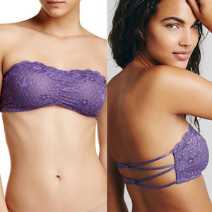 64. 🆕 Free People Intimately Essential Lace Bandeau
